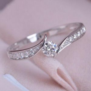Gorgeous 925 Silver Ring  Wedding Jewelry Rings Gift 